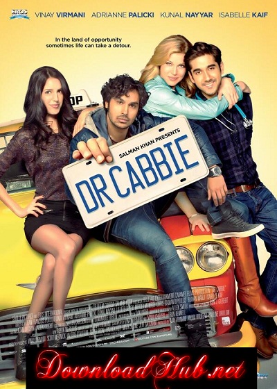 Poster Of Hollywood Film Dr. Cabbie (2014) In 300MB Compressed Size PC Movie Free Download At downloadhub.in